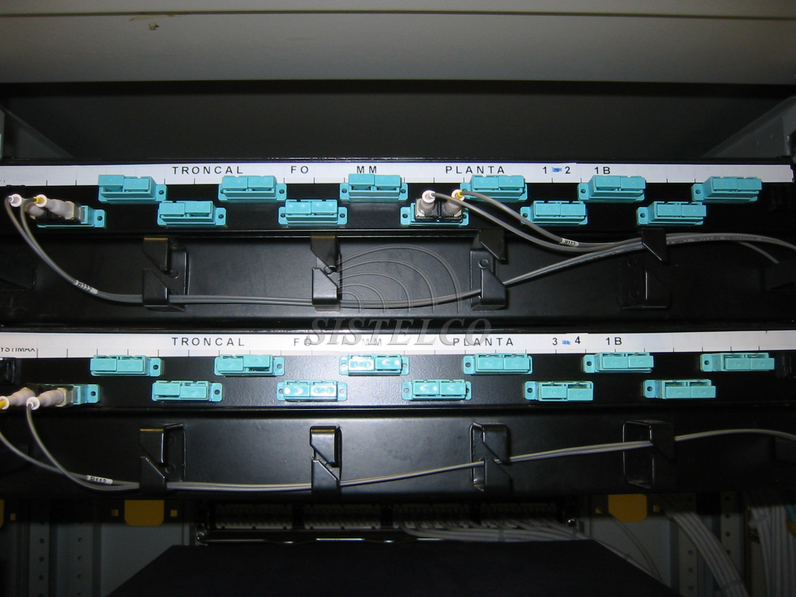 Paneles de fibra óptica